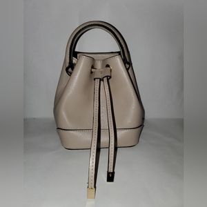 Forever 21 Mini Bucket Bag in Taupe